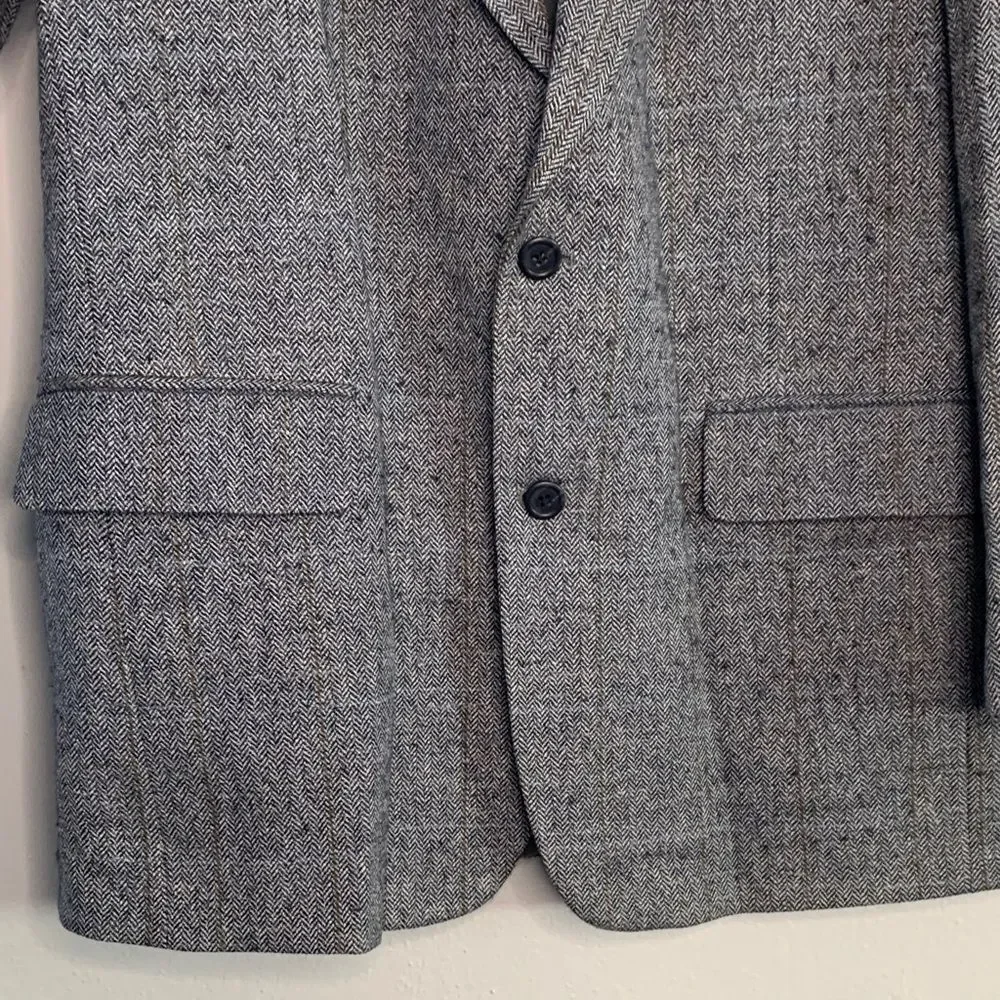 Brooks Brothers houndstooth Gray Men's Blazer